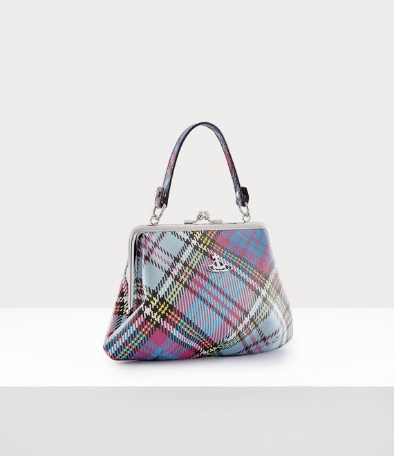 Vivienne Westwood Granny Frame Purse in MACANDY TARTAN